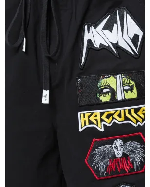Haculla Mad Max track shorts - Black - サムネイル5