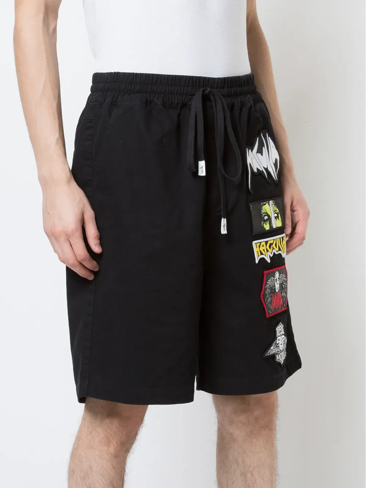 Haculla Mad Max track shorts - Black - 画像3