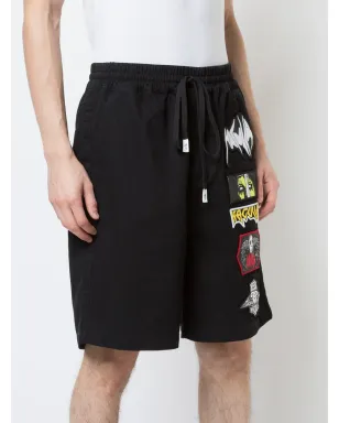 Haculla Mad Max track shorts - Black - サムネイル3