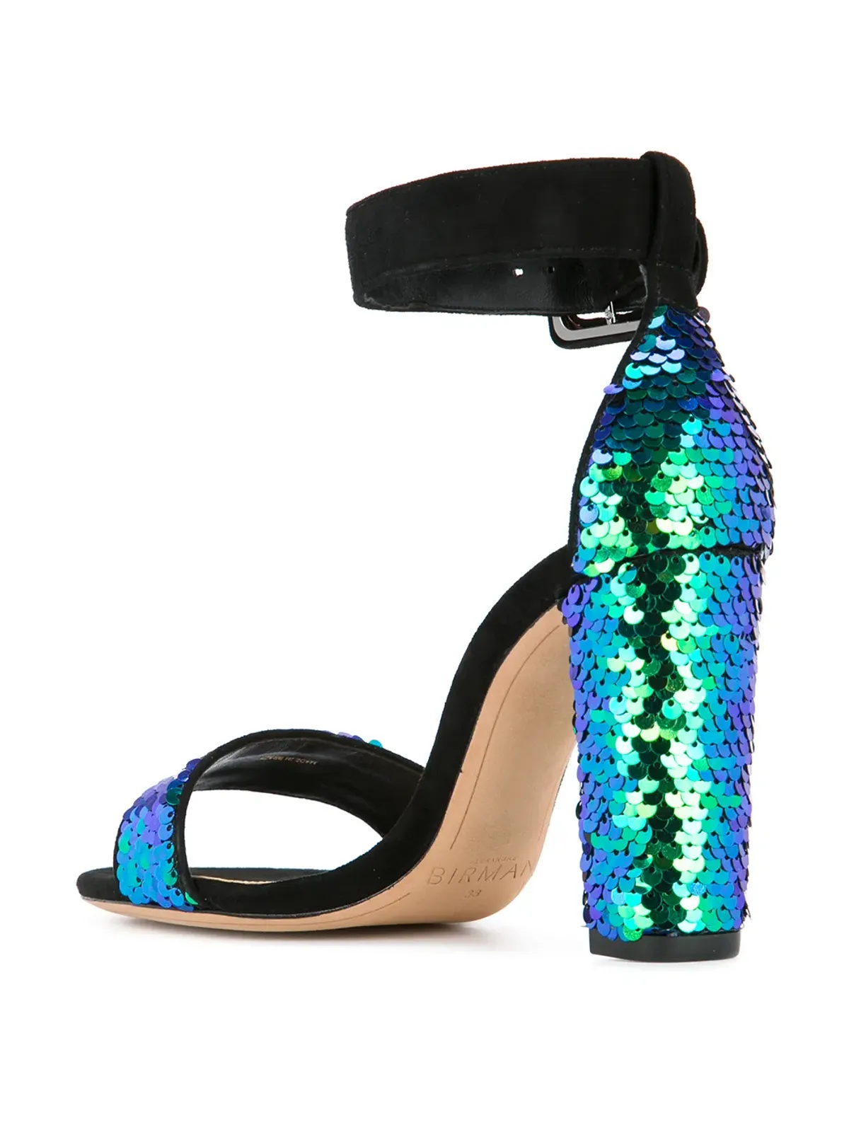 Alexandre Birman スパンコール装飾サンダル - 画像3