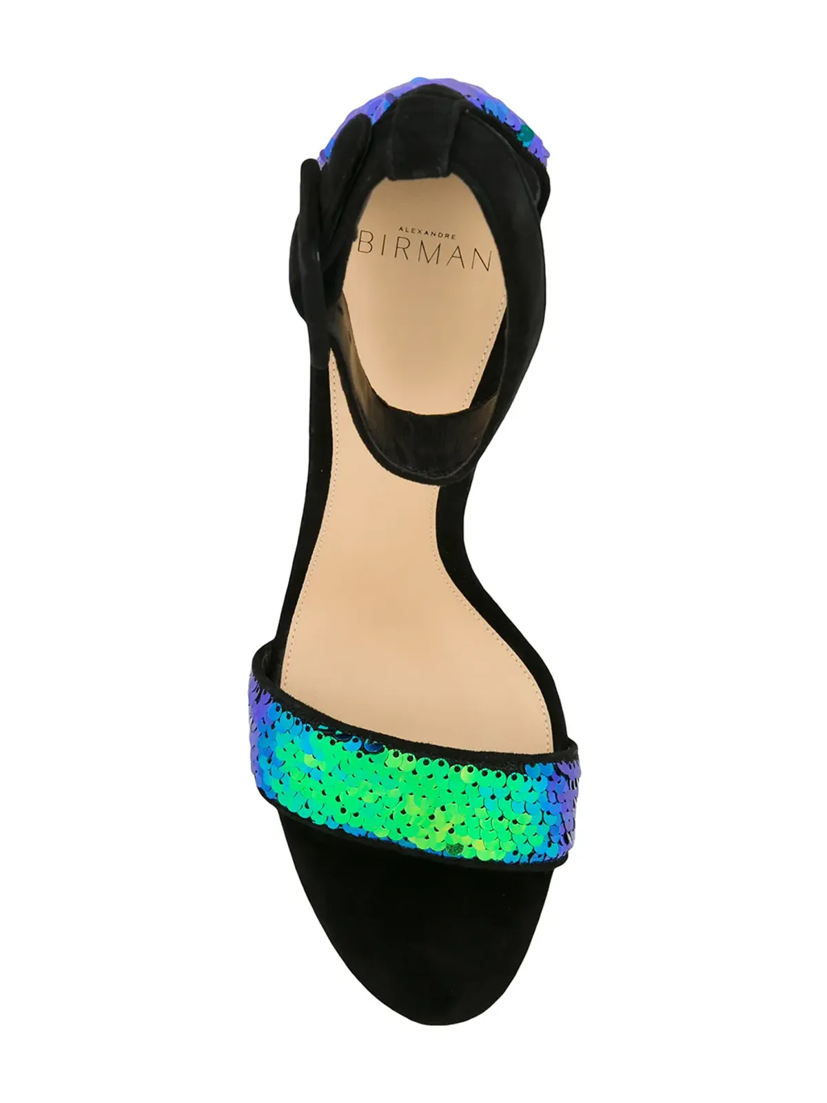 Alexandre Birman スパンコール装飾サンダル - 画像4