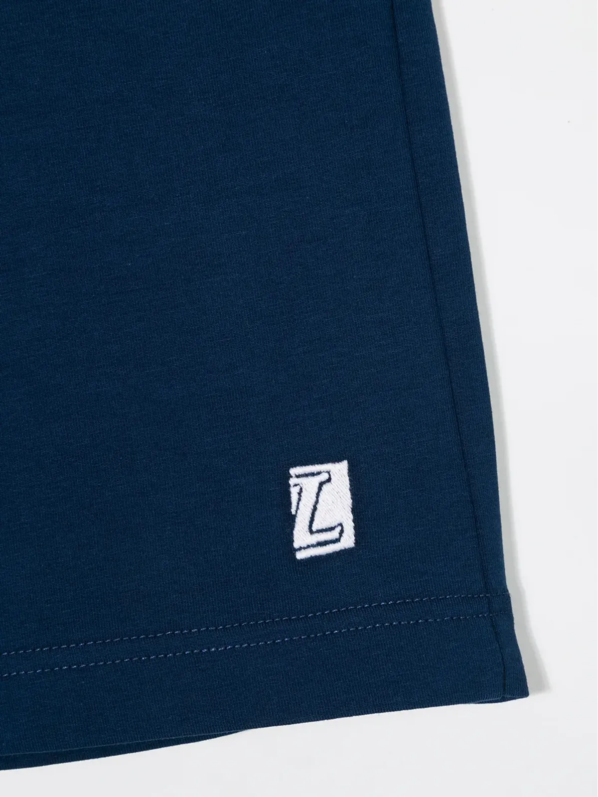 Lanvin Enfant ドローコード付きウエスト トラックショーツ - 画像3