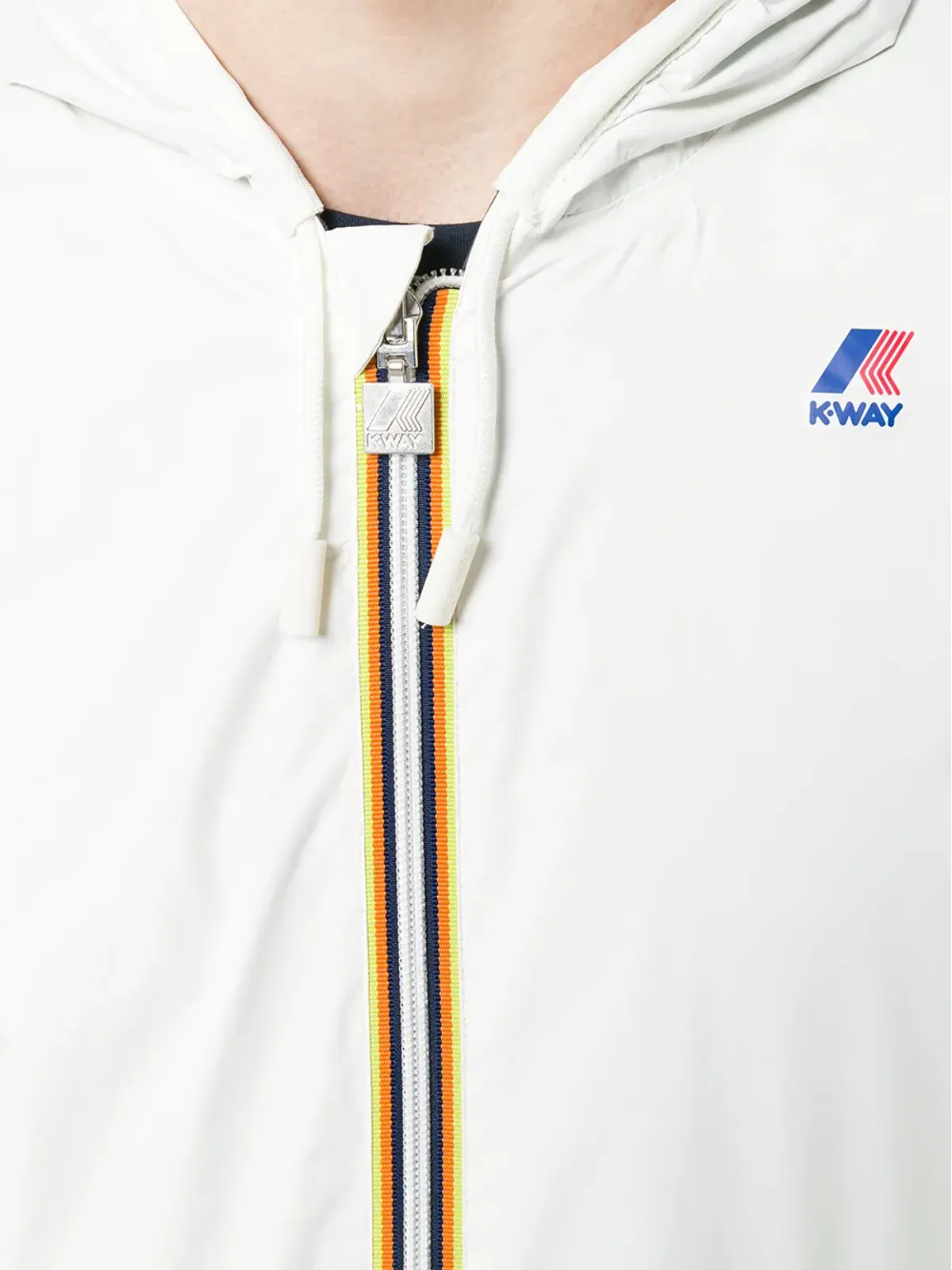 K-Way R&D Le Vrai Leon 3.0 レインジャケット - White - 画像5