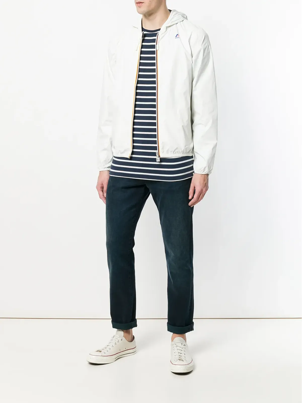 K-Way R&D Le Vrai Leon 3.0 レインジャケット - White - 画像2