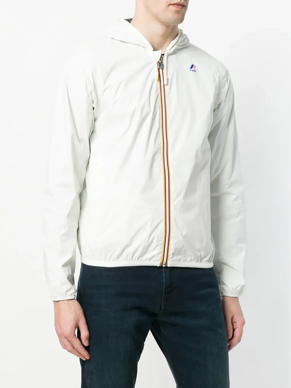 K-Way R&D Le Vrai Leon 3.0 レインジャケット - White - 画像3