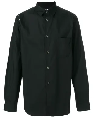 Black Comme Des Garçons stud detail shirt - サムネイル1