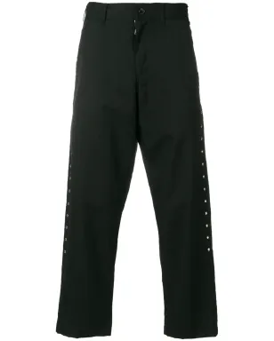 Black Comme Des Garçons スタッズ付きチノパン - サムネイル1