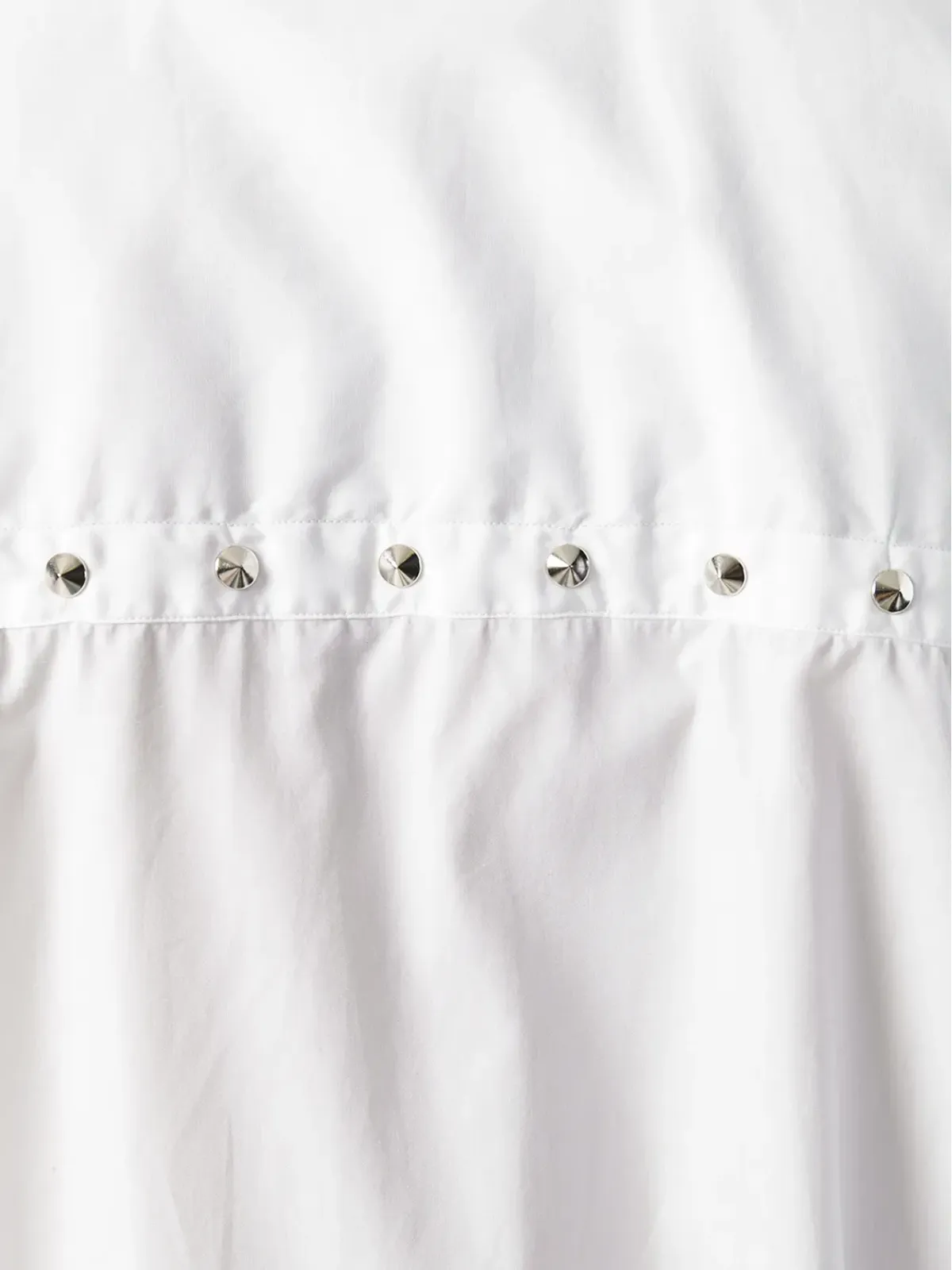 Black Comme Des Garçons スタッドショルダーシャツ - 画像5