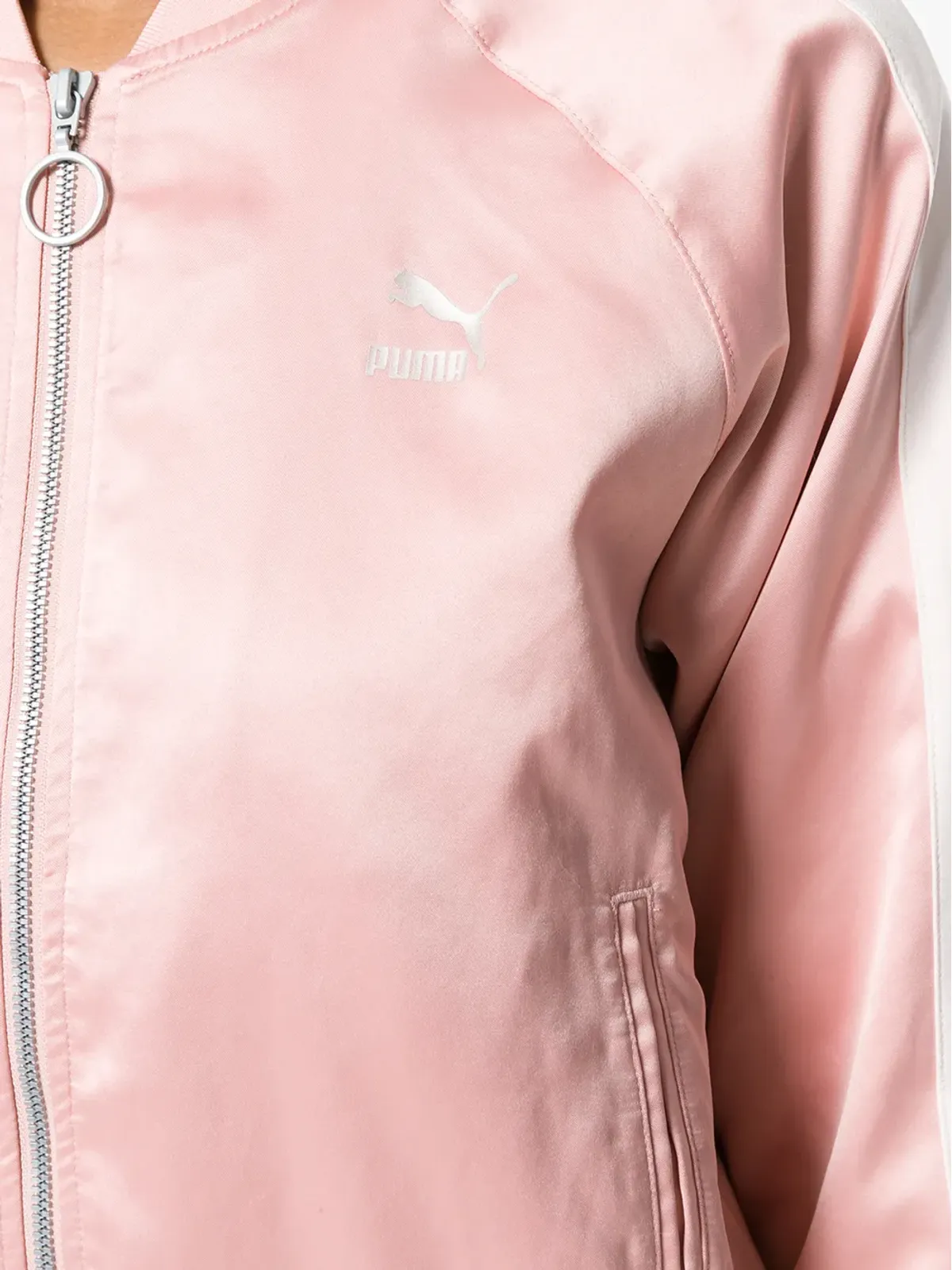 PUMA クロップドボンバージャケット - ピンク - 画像5