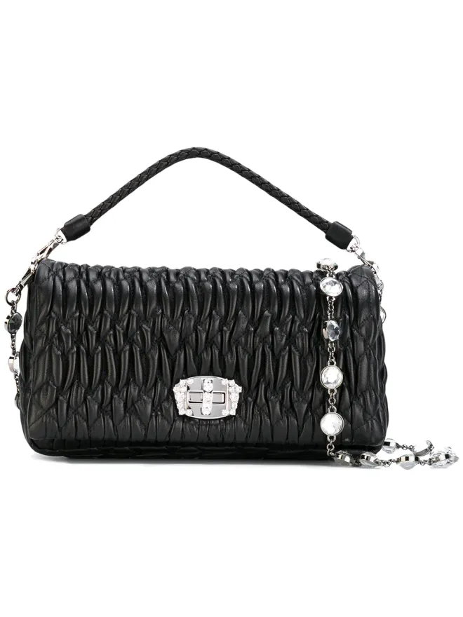 Miu Miu Miu Miu キルテッドクラッチバッグの商品画像
