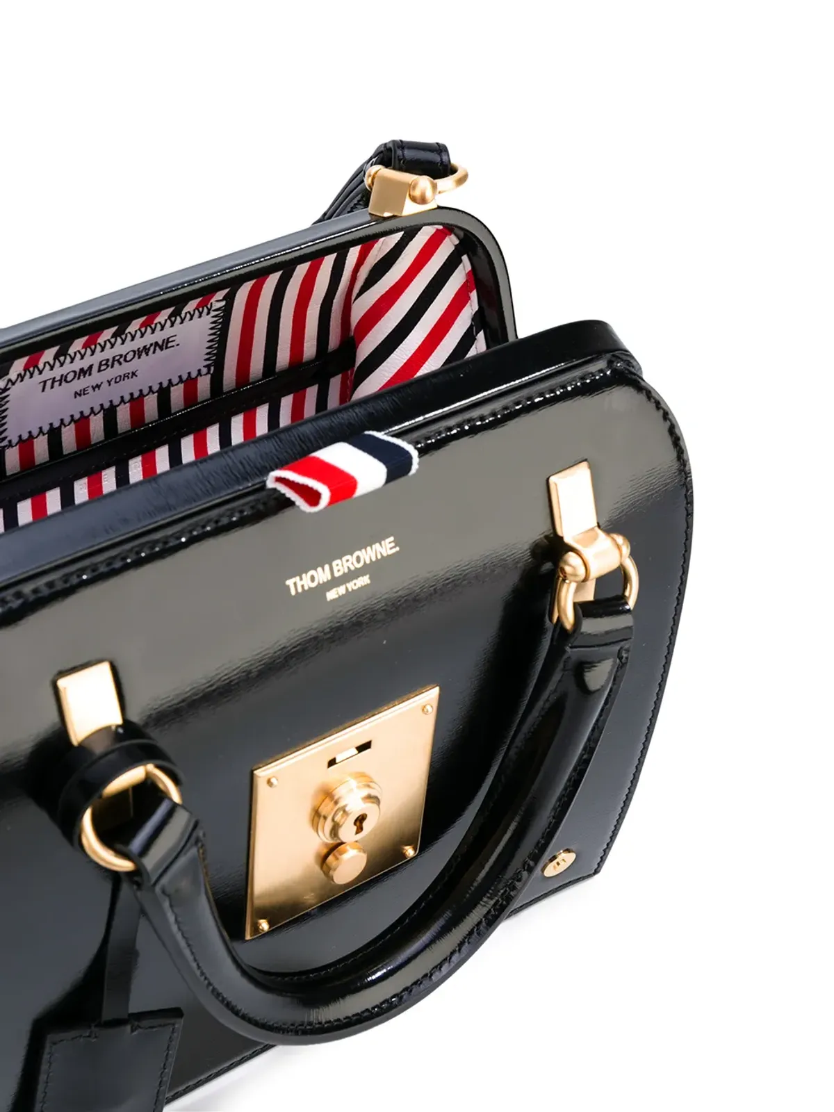 Thom Browne Mrs. Thom ミニバッグ ブラック - 画像5