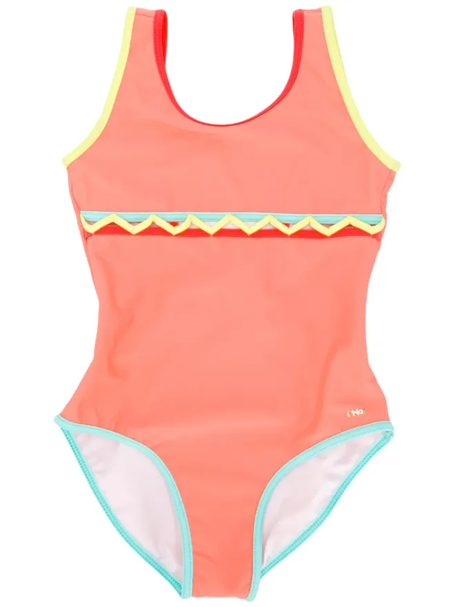 Chloé Kids Chloé Kids ジグザグディテール水着の商品画像
