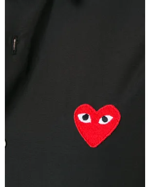 Comme Des Garçons Play エンブロイダードハートシャツ - サムネイル5