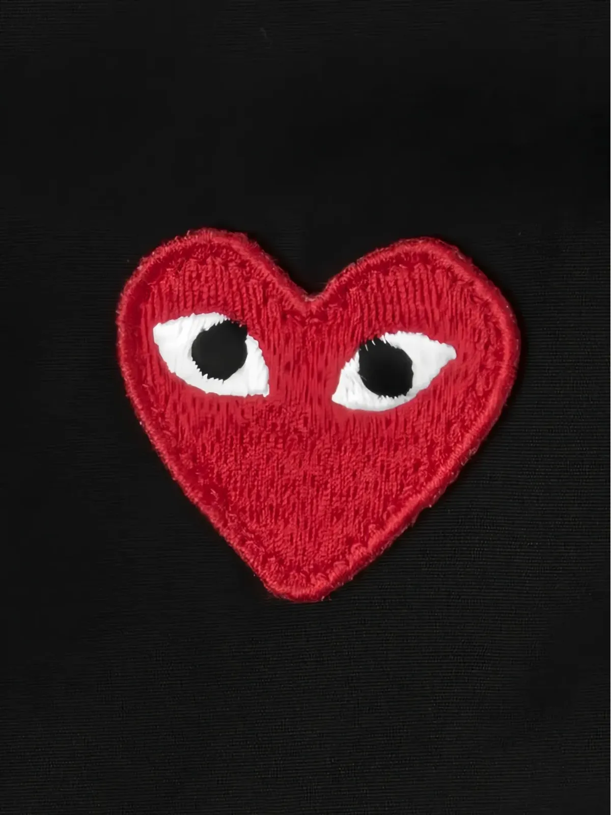 Comme Des Garçons Play エンブロイダードハートシャツ - 画像3
