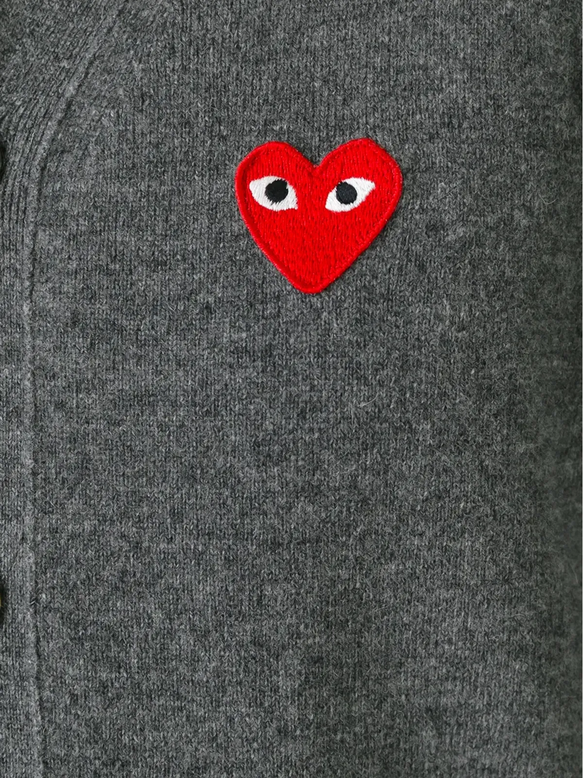 Comme Des Garçons Play ライトウェイト カーディガン - 画像5