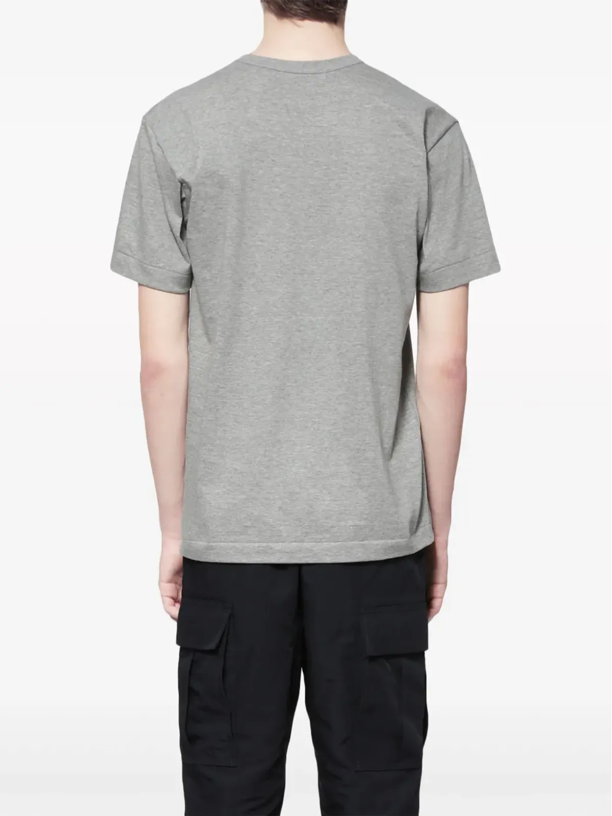 Comme Des Garçons Play ハートパッチ コットンTシャツ - 画像4