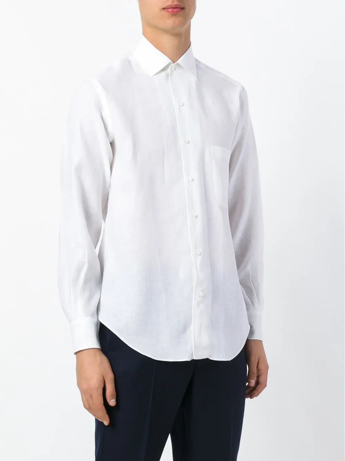 Loro Piana 長袖リネンシャツ - 画像3