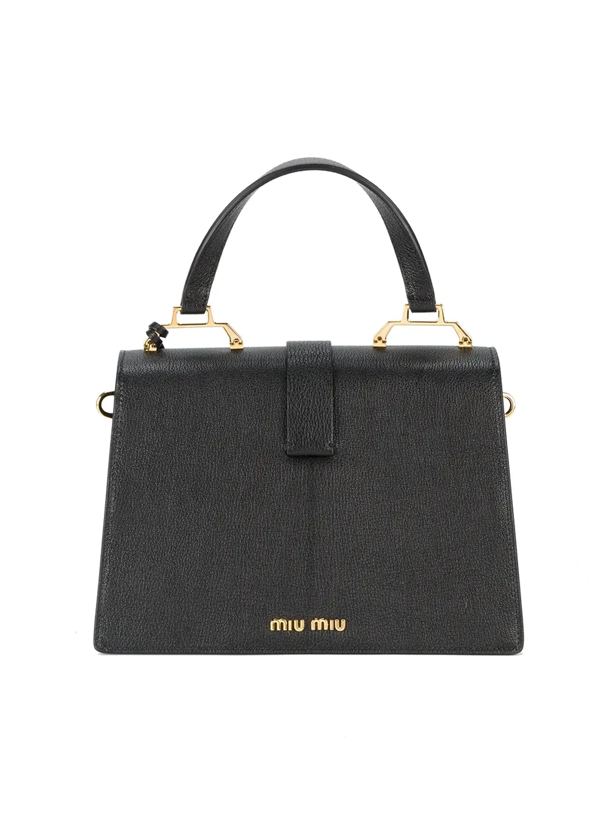 Miu Miu Madrasハンドバッグ ブラック - 画像3