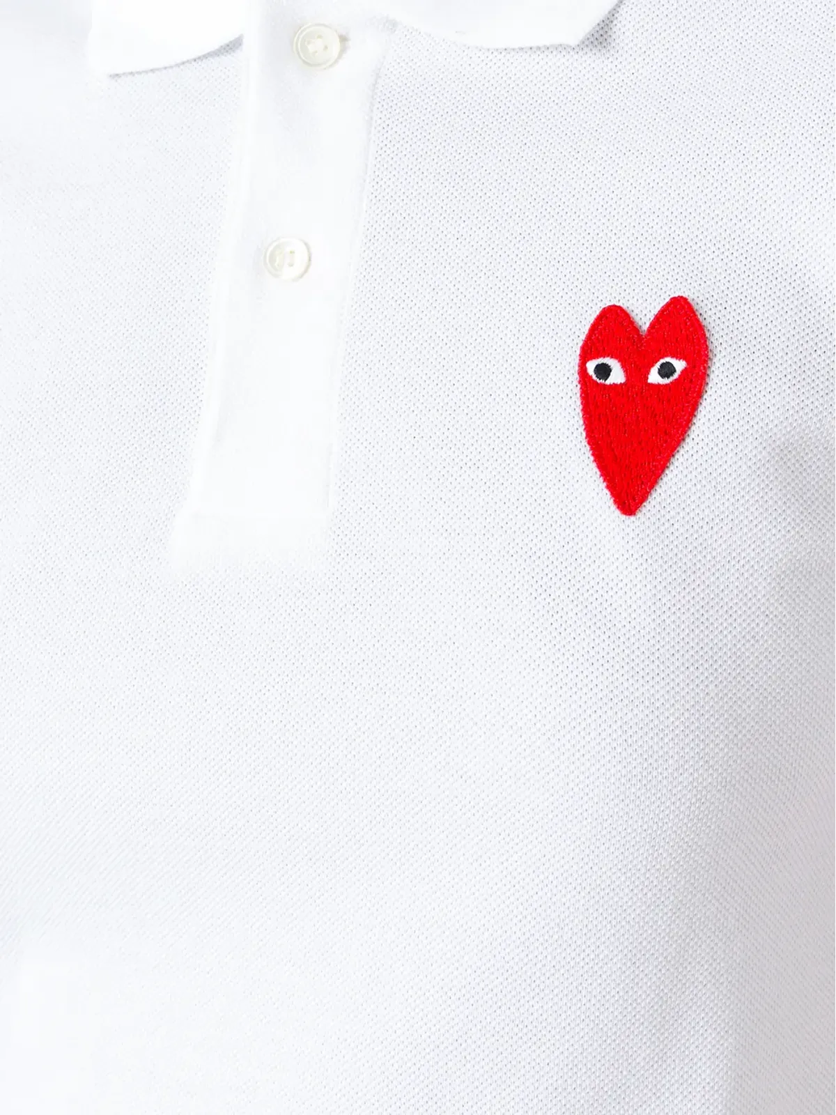 Comme Des Garçons Play ロゴスタンプトップ - 画像5