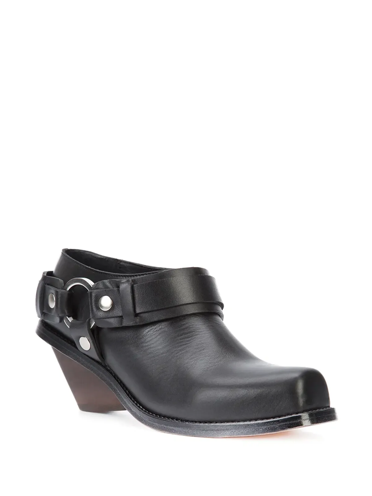 Wanda Nylon リング付きチャンキーヒールブーツ - ブラック - 画像2