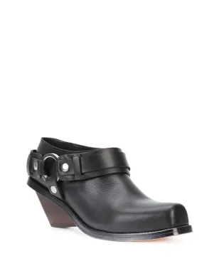 Wanda Nylon リング付きチャンキーヒールブーツ - ブラック - サムネイル2