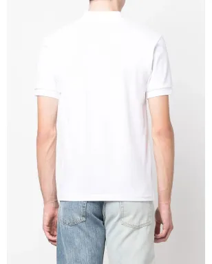 Comme Des Garçons Play ハートロゴ コットン ポロシャツ - サムネイル4