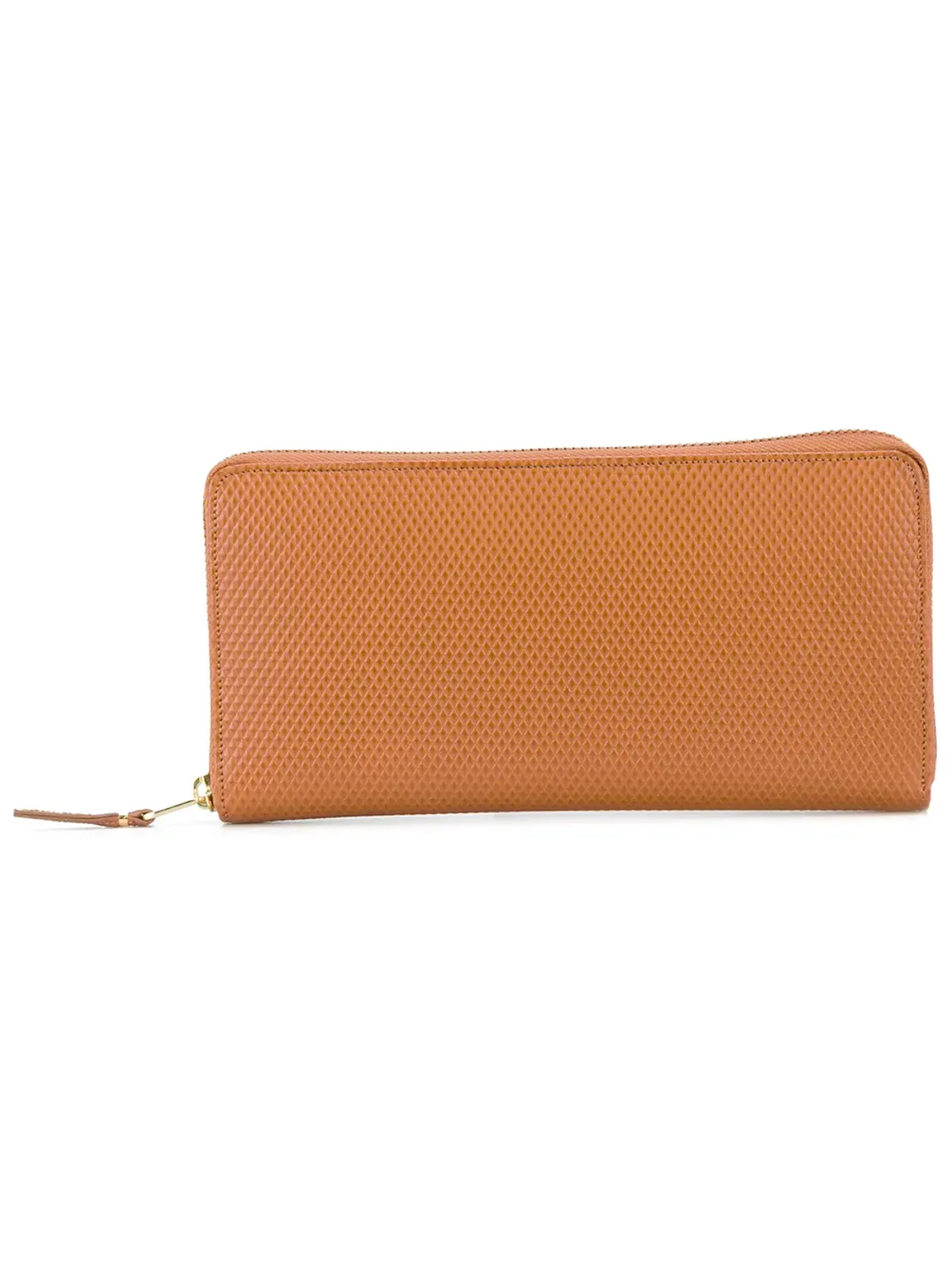 Comme Des Garçons Wallet leather continental wallet - Brown - 画像1