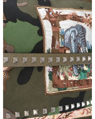 Valentino Garavani アップリケ入りメッセンジャーバッグ - サムネイル4