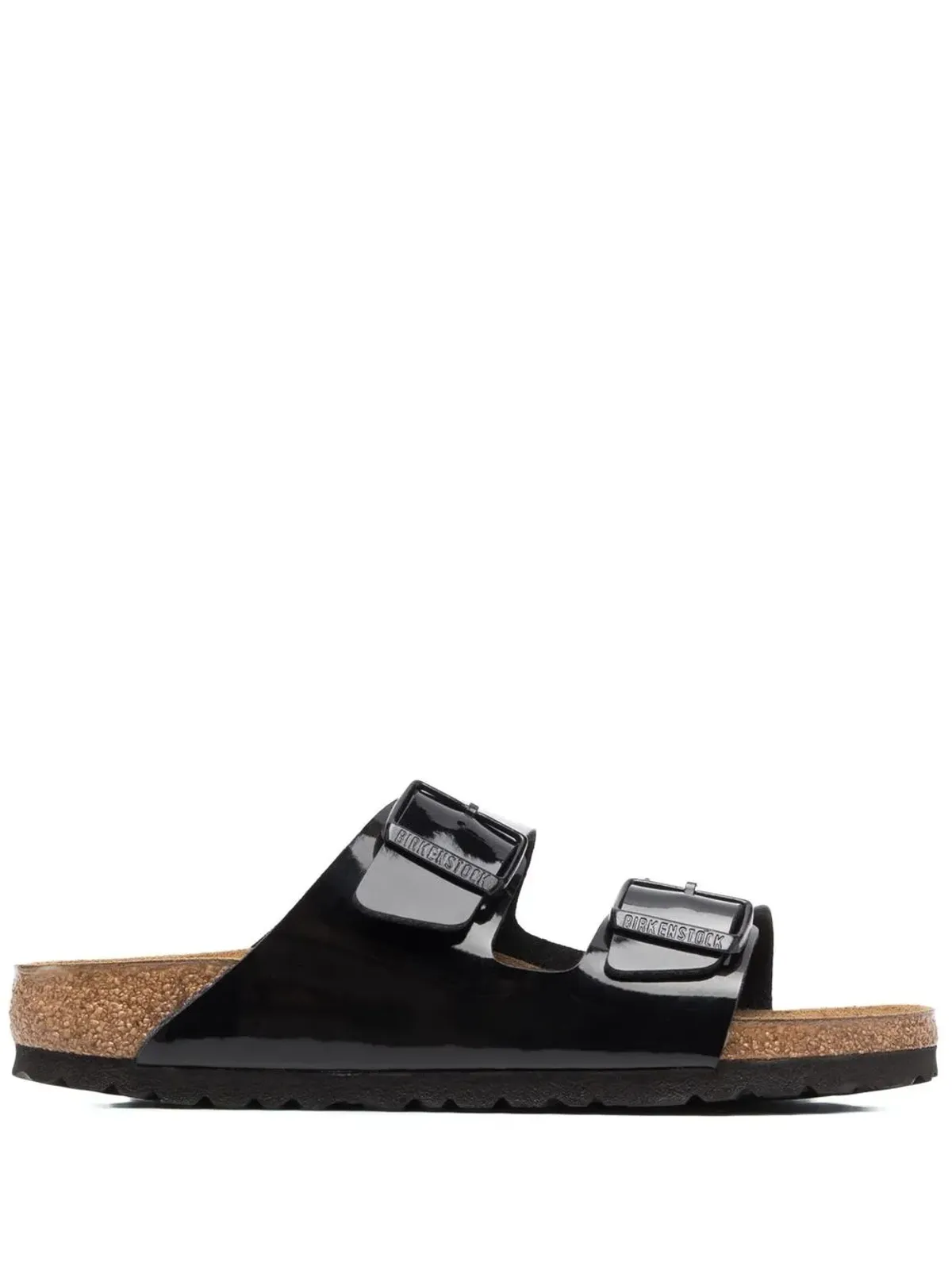 Birkenstock アリゾナ パテント サンダル - ブラック - 画像2