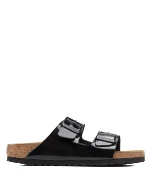 Birkenstock アリゾナ パテント サンダル - ブラック - サムネイル2