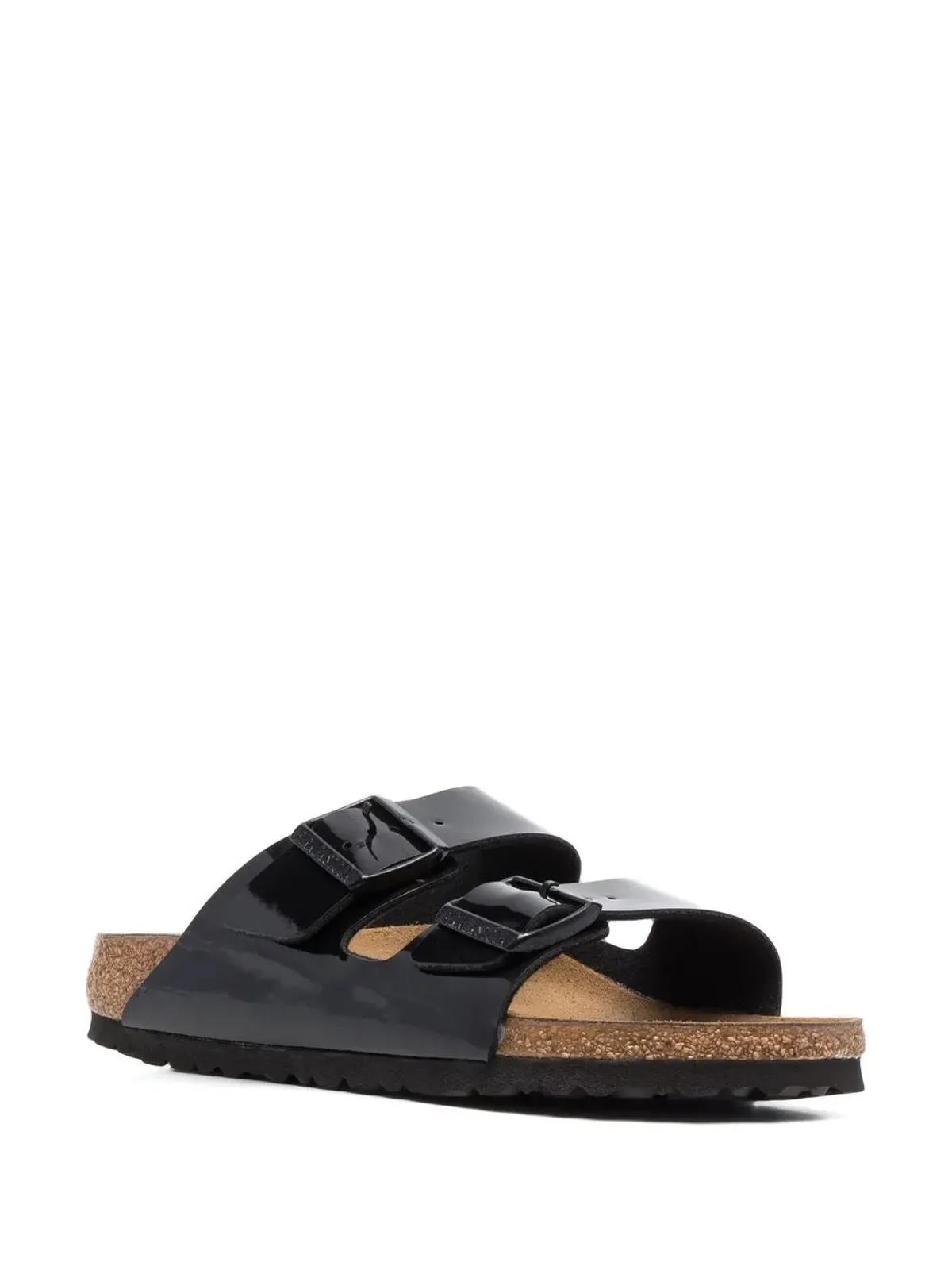 Birkenstock アリゾナ パテント サンダル - ブラック - 画像4