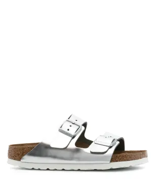 Birkenstock メタリックバックル付きスライダー - サムネイル1