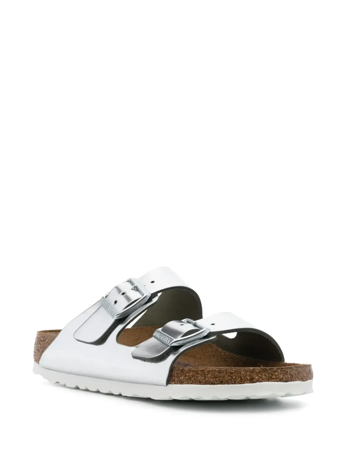 Birkenstock メタリックバックル付きスライダー - 画像2