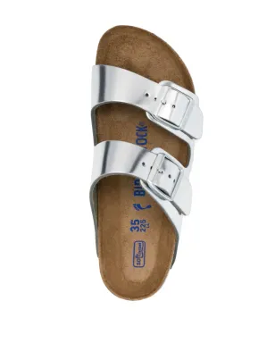 Birkenstock メタリックバックル付きスライダー - サムネイル4