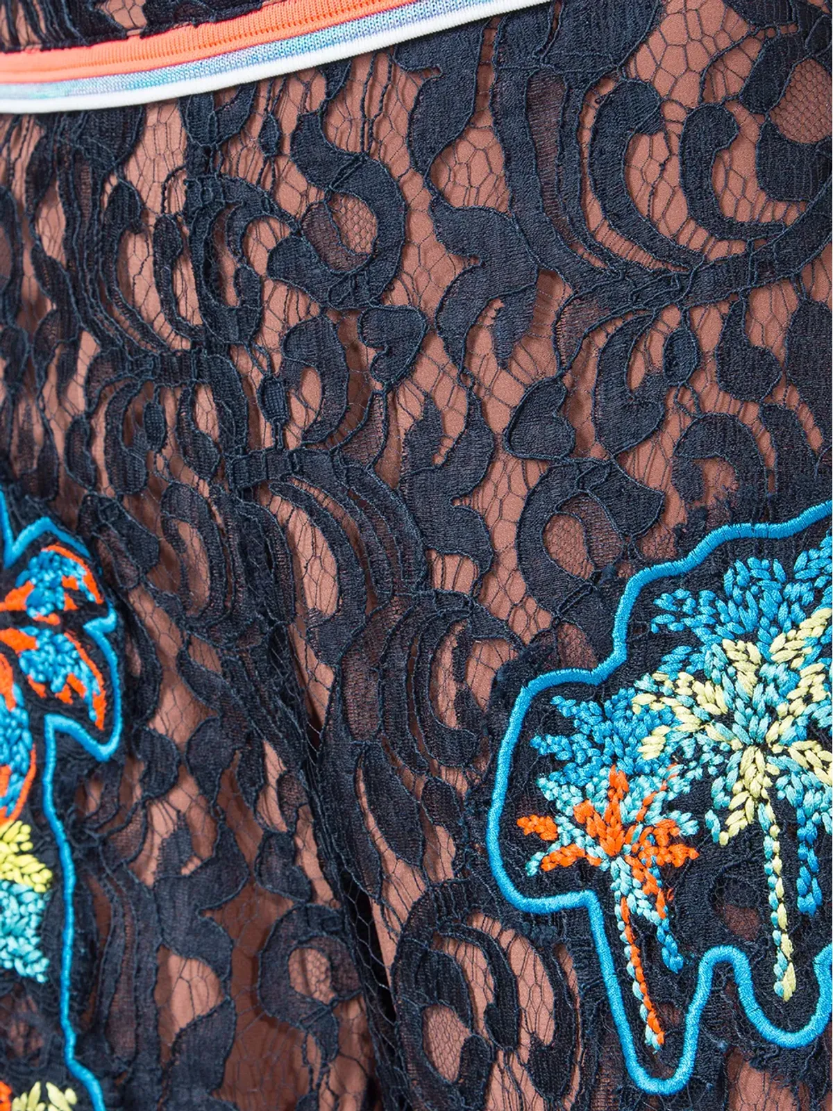 Peter Pilotto レースパッチオーバーレイパンツ - 画像5