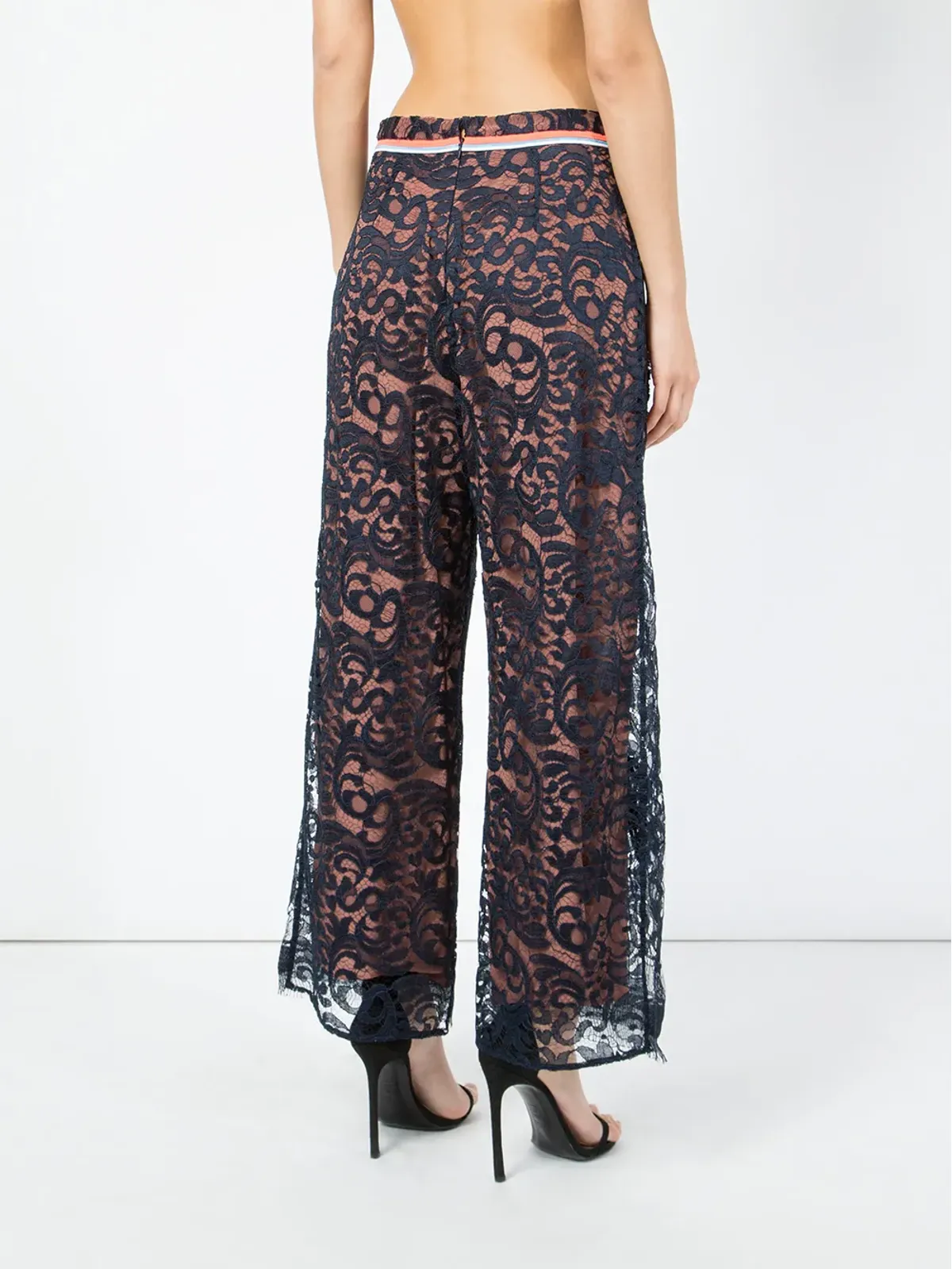 Peter Pilotto レースパッチオーバーレイパンツ - 画像4