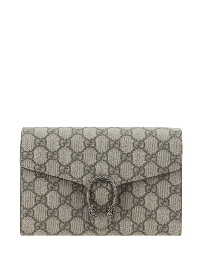 Gucci Gucci ディオニサス GG Supreme ウォレット・オン・チェーン - Neutralsの商品画像