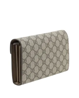 Gucci ディオニサス GG Supreme ウォレット・オン・チェーン - Neutrals - サムネイル2