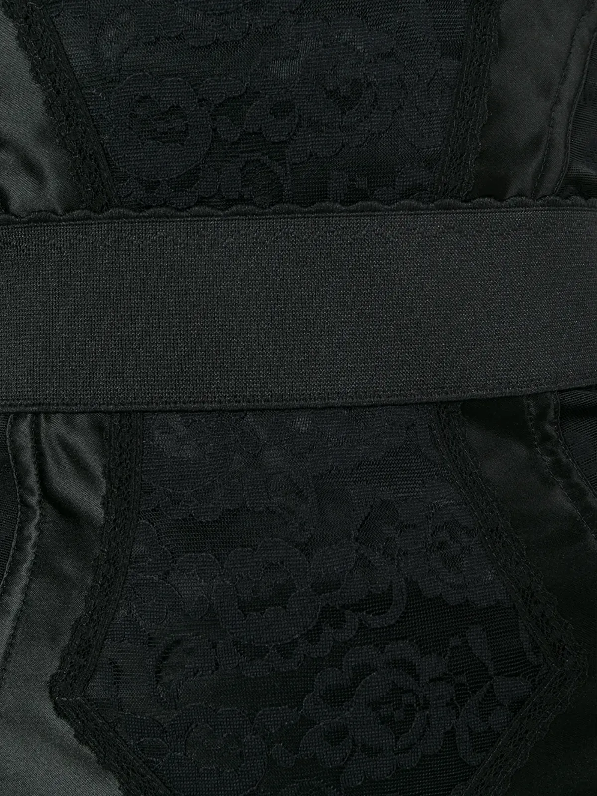 Dolce & Gabbana コルセット風サテンミニドレス - ブラック - 画像5