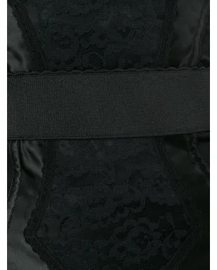Dolce & Gabbana コルセット風サテンミニドレス - ブラック - サムネイル5