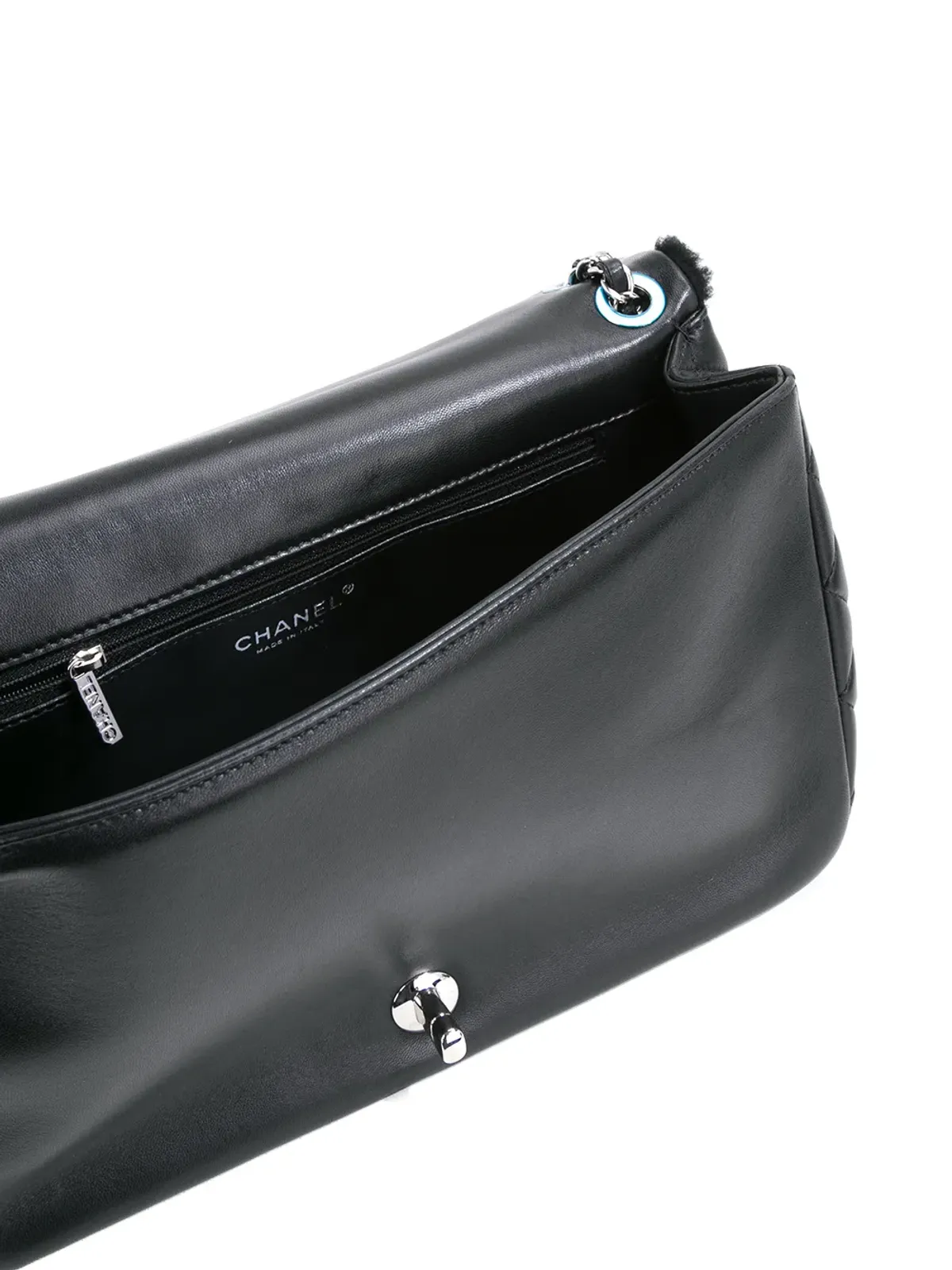 CHANEL ビンテージ ファーショルダーバッグ - 画像5
