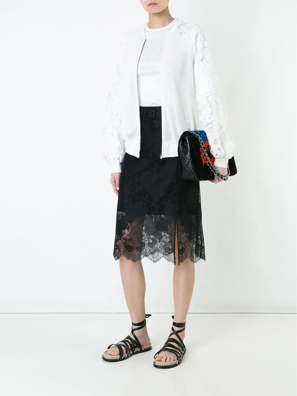 CHANEL ビンテージ ファーショルダーバッグ - 画像2