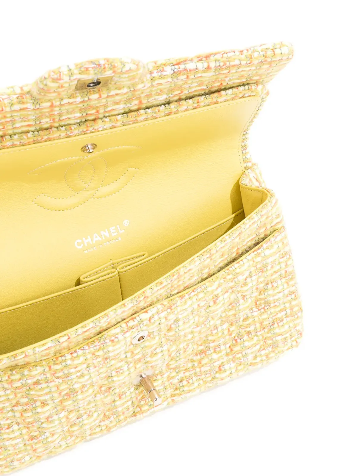 CHANEL Vintage ツイード ショルダーバッグ - 画像5
