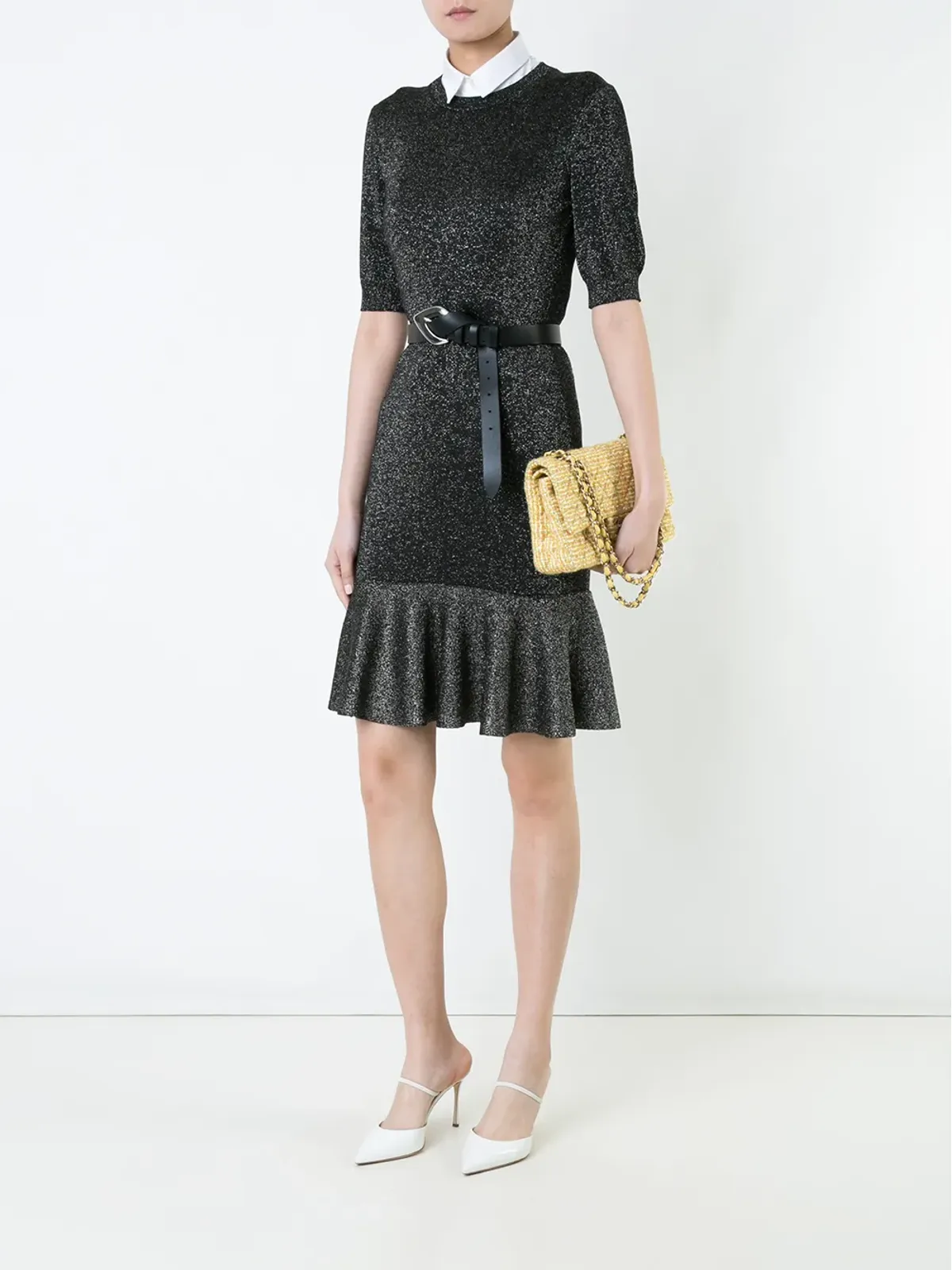 CHANEL Vintage ツイード ショルダーバッグ - 画像2