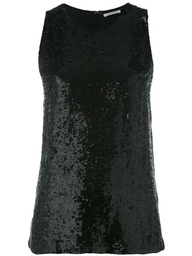 P.A.R.O.S.H. P.A.R.O.S.H. スパンコール装飾のタンクトップの商品画像