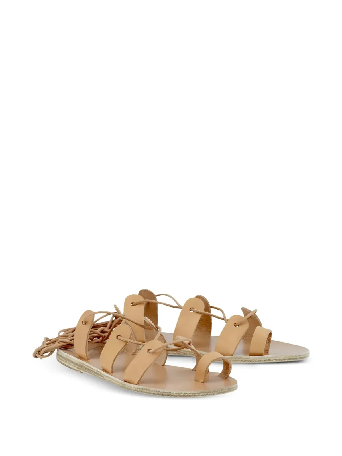 Ancient Greek Sandals アルシオン フラットサンダル - 画像2