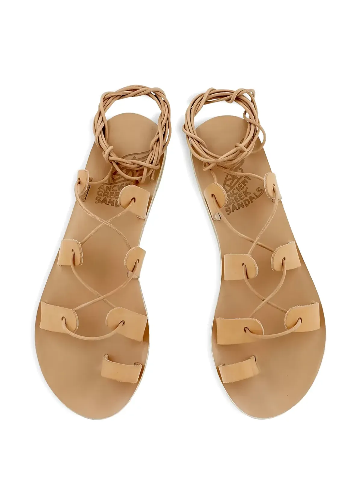 Ancient Greek Sandals アルシオン フラットサンダル - 画像3