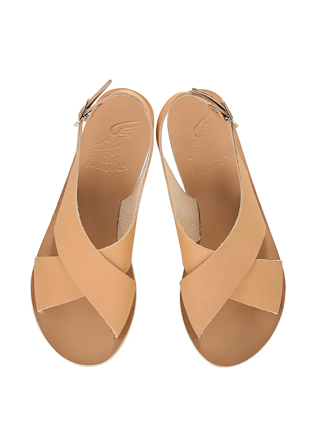 Ancient Greek Sandals マリア フラットサンダル - 画像3