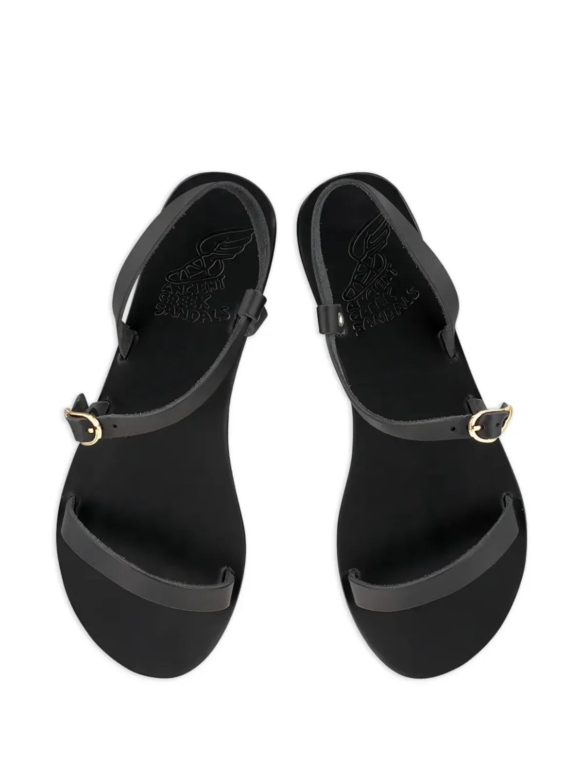 Ancient Greek Sandals Niove フラットサンダル - ブラック - 画像3