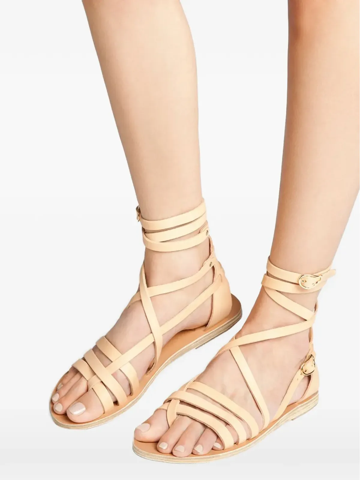 Ancient Greek Sandals Satira flat sandals - 画像4